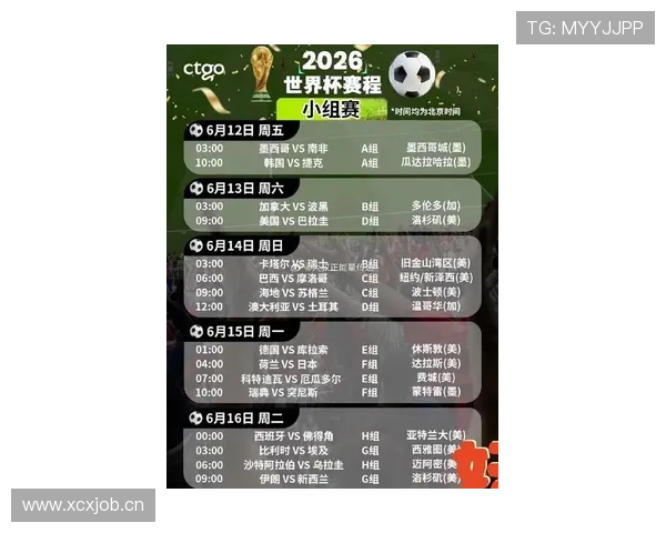 墨西哥2026世界杯小组赛赛程解析 死亡之组突围关键战前瞻 墨西哥2026世界杯小组赛赛程解析 死亡之组突围关键战前瞻
